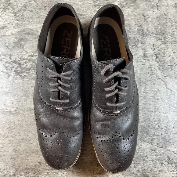 Cole Haan Zerogrand Wingtip Oxford Java C25273 Leather Mens Size 10.5 - Picture 6 of 7